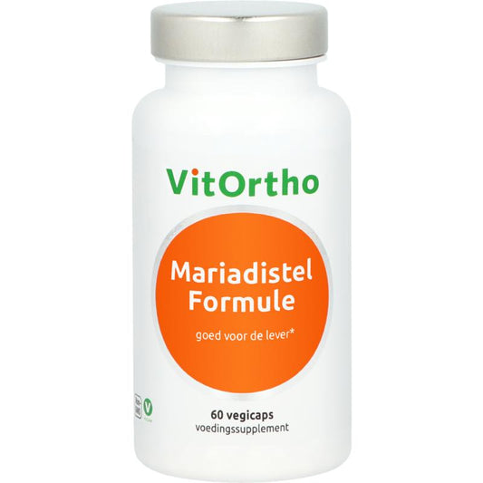 VitOrtho Mariadistel formule 60 Vegetarische capsules