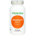 VitOrtho Vitamine A 4000IE 120 Vegetarische capsules