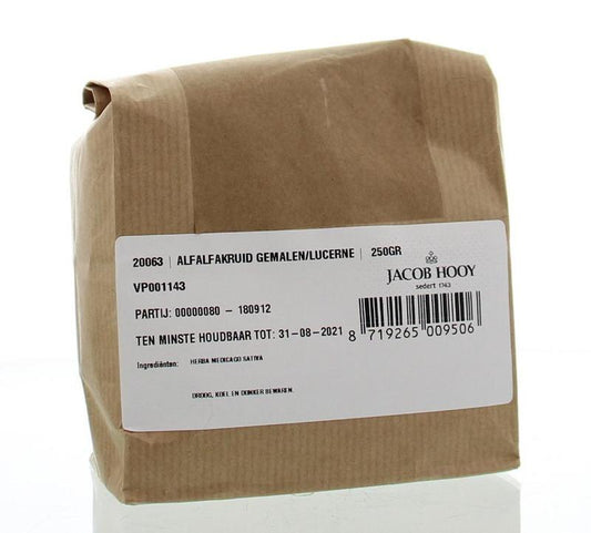 Jacob Hooy Alfalfakruid gemalen 250.00 Gram