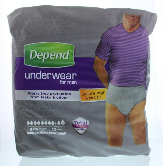 Depend Pants men max maat S/M 1959 10 Stuks