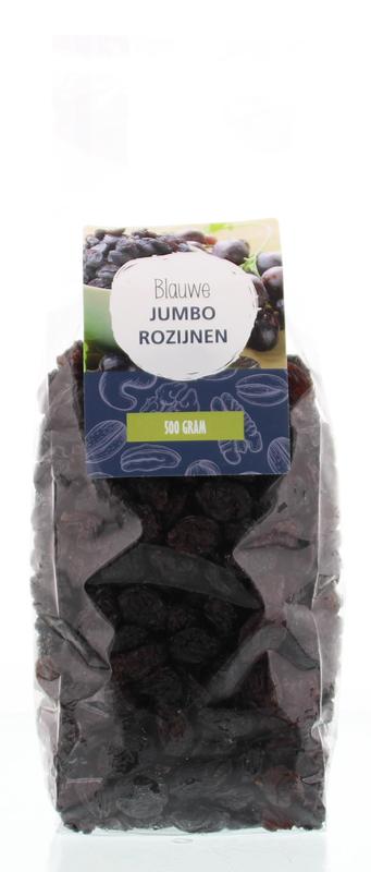 MijnNatuurwinkel Blauwe jumbo rozijnen 500 Gram