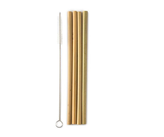 The Humble Co Rietjes bamboe + borstel 4.00 Stuks