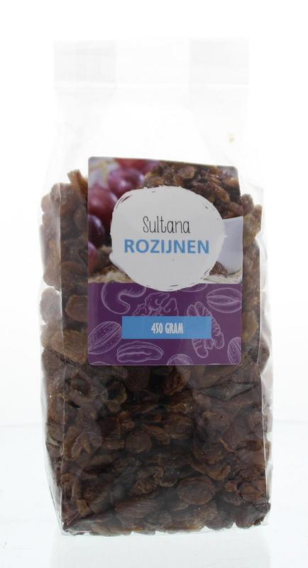MijnNatuurwinkel Sultana rozijnen 450 Gram