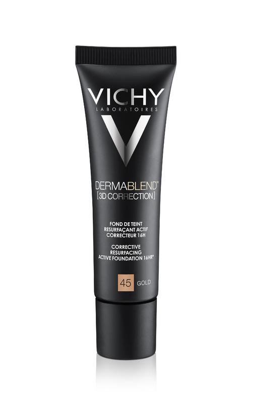 Vichy Dermablend 3D correction foundation 45 gold 30 Milliliter