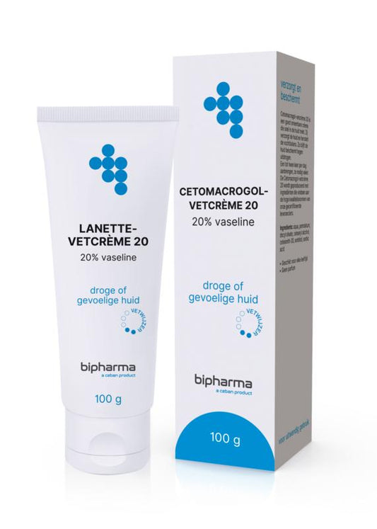 Bipharma Lanette vetcreme 20 100 Gram