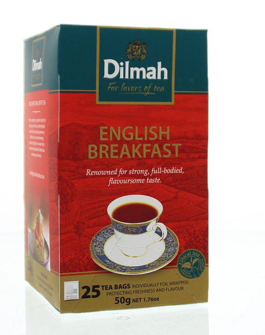 Dilmah English breakfast classic 25 Zakjes