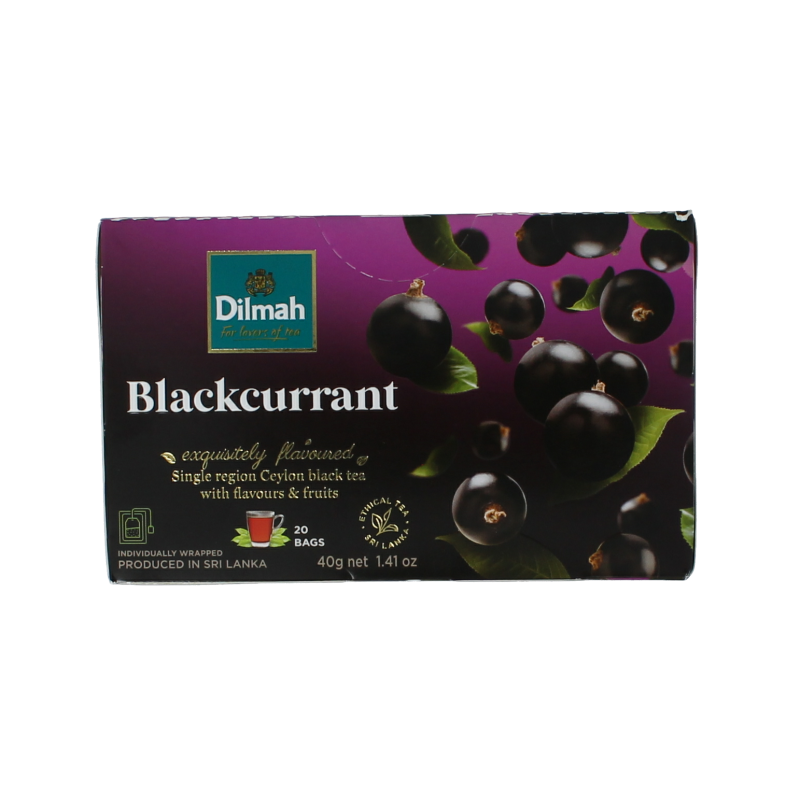 Dilmah Blackcurrant fun tea 20 Zakjes