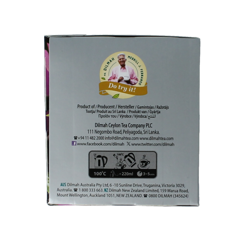 Dilmah Blackcurrant fun tea 20 Zakjes