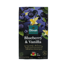 Dilmah Blueberry & vanilla fun tea 20.00 Zakjes