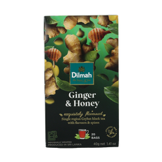 Dilmah Ginger & honey fun tea 20 Zakjes