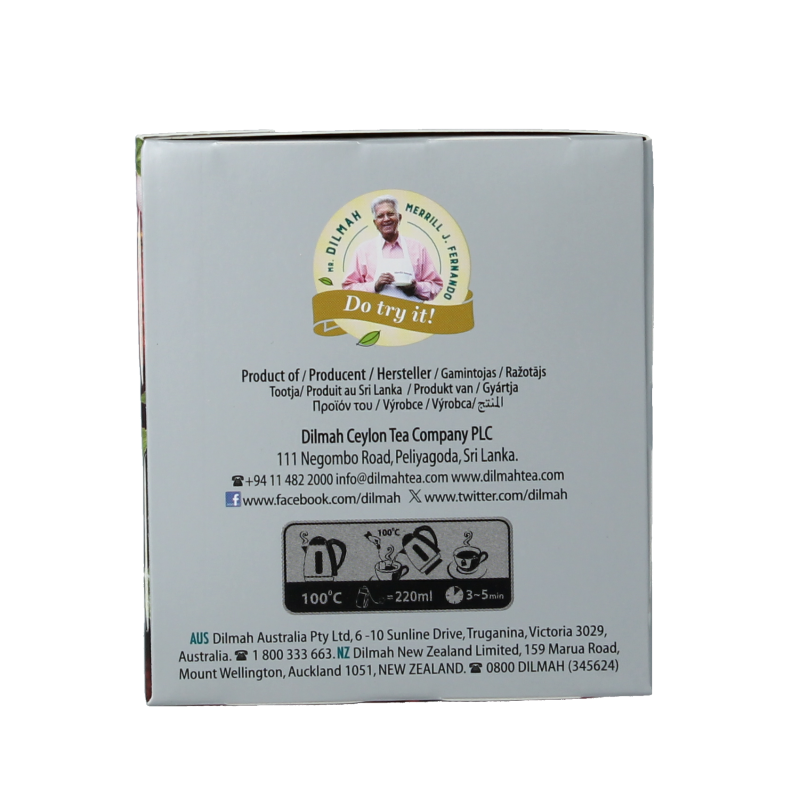 Dilmah Lychee fun tea 20 Zakjes