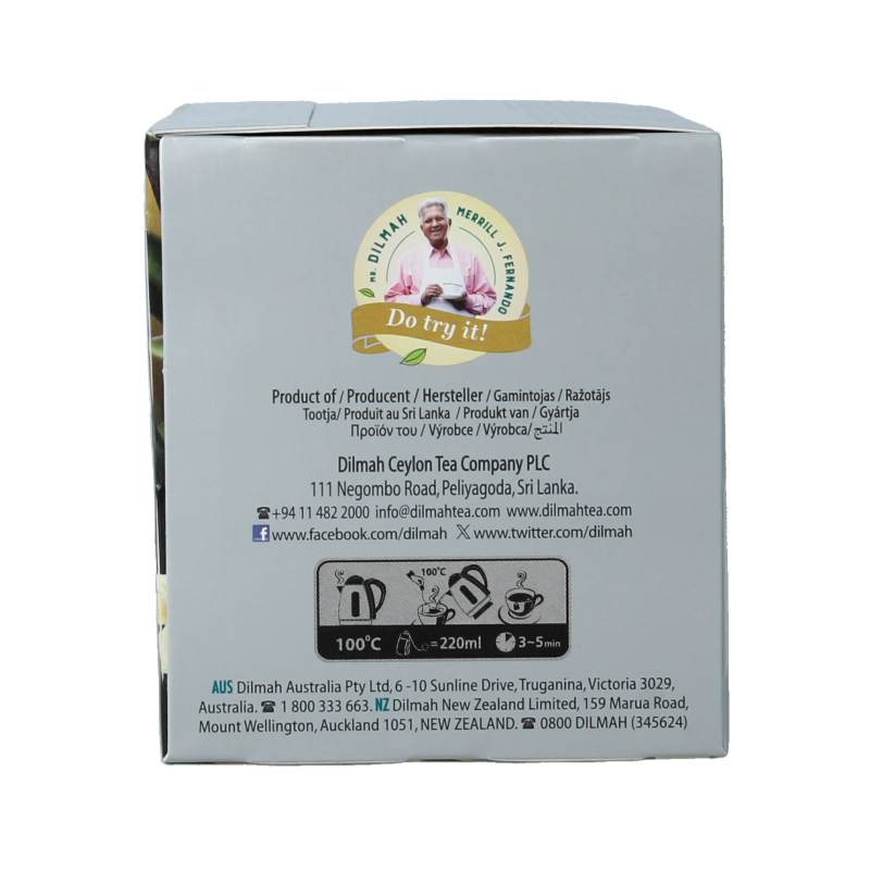 Dilmah Vanilla fun tea 20 Zakjes