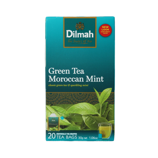 Dilmah Moroccan mint green tea selection 20 Zakjes