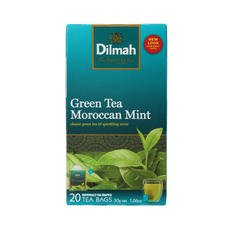 Dilmah Moroccan mint green tea selection 20.00 Zakjes