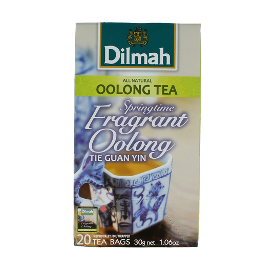 Dilmah Springtime fragrant oolong green tea 20.00 Zakjes