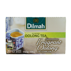 Dilmah Springtime fragrant oolong green tea 20.00 Zakjes