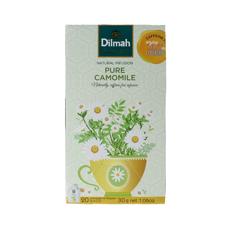 Dilmah Chamomile tea herbal infusion 20 Zakjes