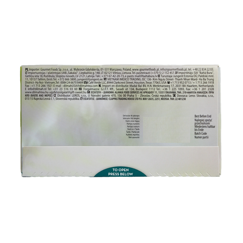 Dilmah Peppermint tea herbal infusion 20 Zakjes