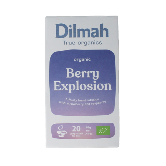 Dilmah Berry explosion  tea bio 20 Zakjes