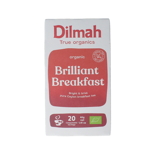 Dilmah Brilliant breakfast tea bio 20.00 Zakjes
