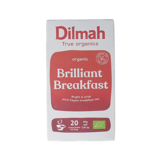 Dilmah Brilliant breakfast tea bio 20 Zakjes