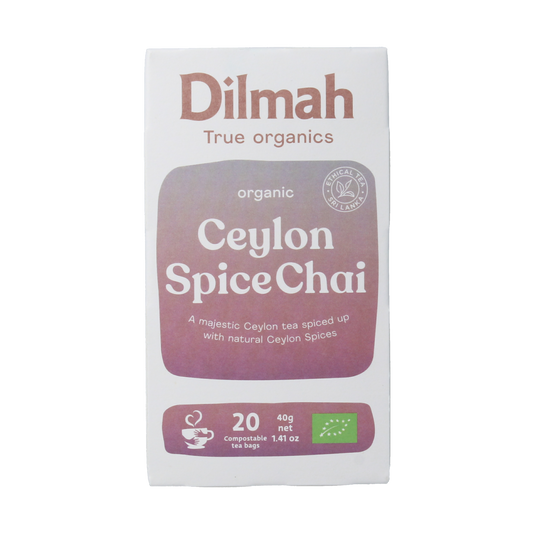 Dilmah Ceylon spice chai tea bio 20.00 Zakjes