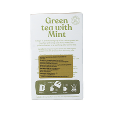 Dilmah Green tea with mint bio 20.00 Zakjes