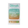 Dilmah Green tea with ginger bio 20.00 Zakjes