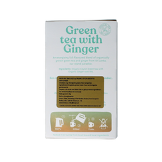 Dilmah Green tea with ginger bio 20.00 Zakjes