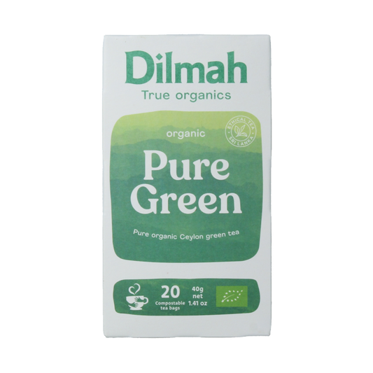 Dilmah Pure ceylon green tea bio 20 Zakjes