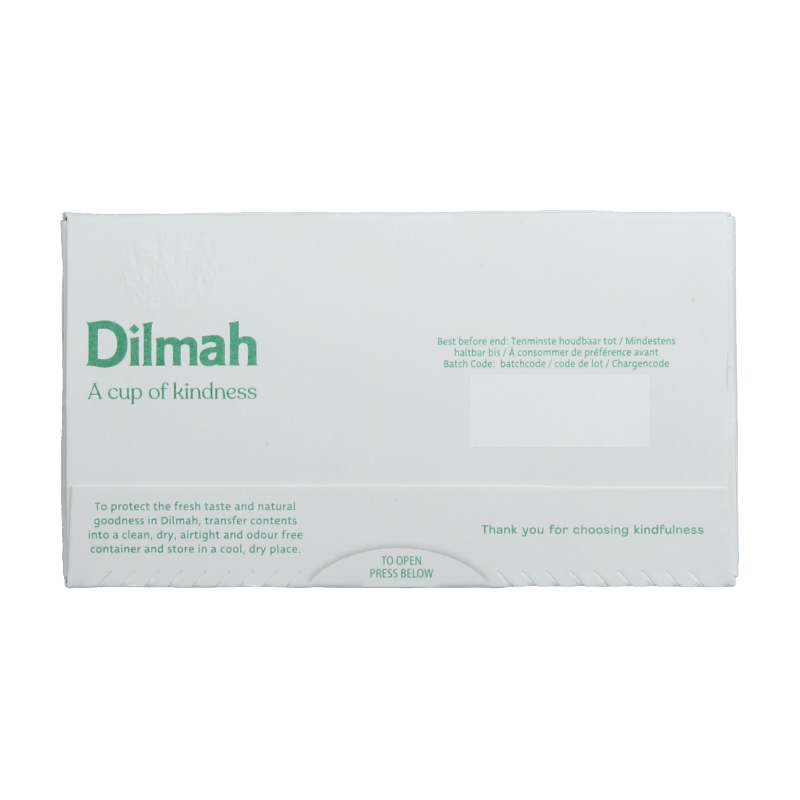 Dilmah Pure ceylon green tea bio 20 Zakjes