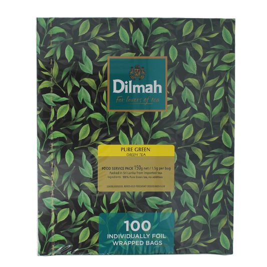 Dilmah Pure green tea 100 Zakjes