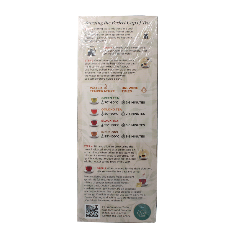 Dilmah Pure green tea 100 Zakjes