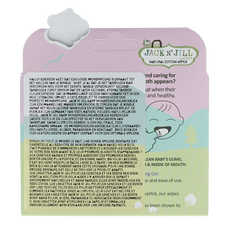 Jack N Jill Natural baby gum & tooth wipes 25 Stuks