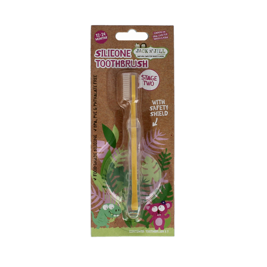 Jack N Jill Silicone toothbrush 1 Stuks