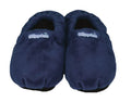 Warmies Slippies maat 8-11 (41-45) donker blauw 1.00 Paar