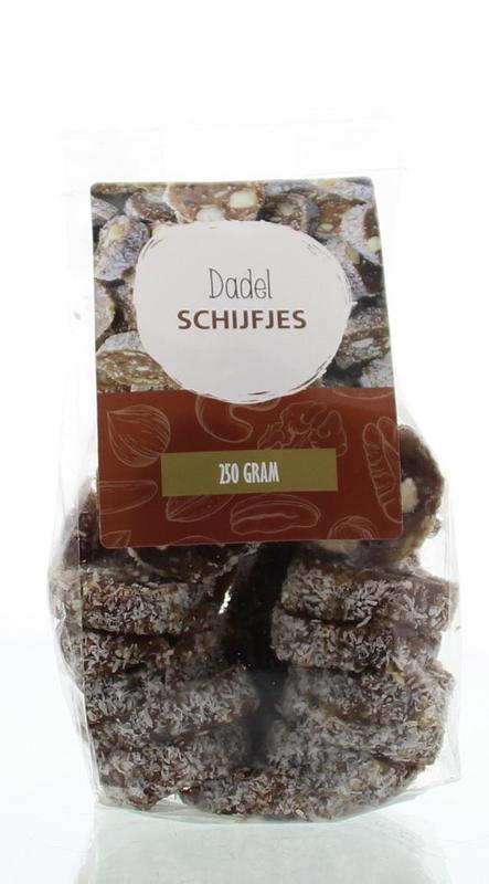 MijnNatuurwinkel Dadel schijfjes 250 Gram