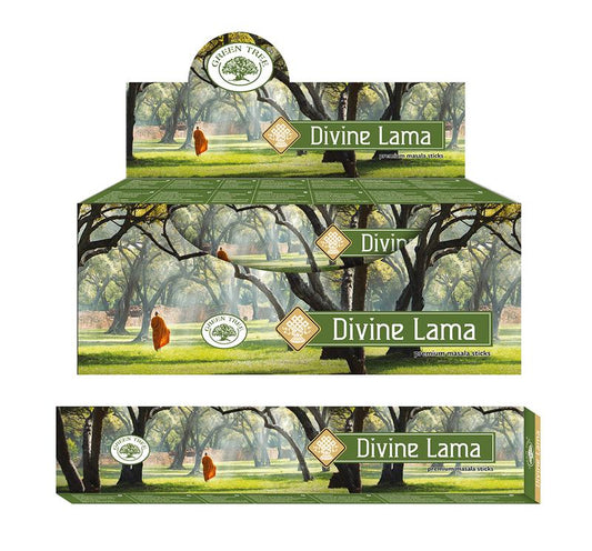 Green Tree Wierookstokjes divine llama natural 15 Gram