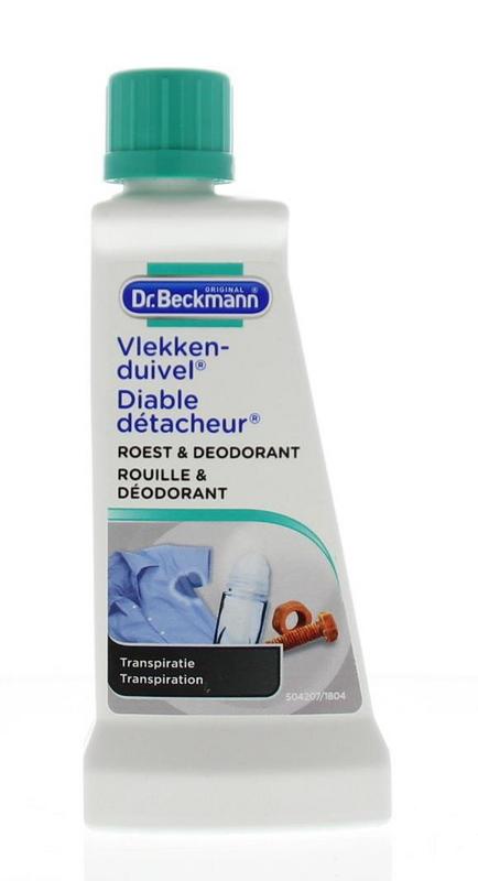 Dr.Beckmann Vlekkenduivel roest & deodorant 50 Milliliter