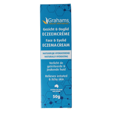 Grahams Gezicht & ooglid eczeem creme 50 Gram