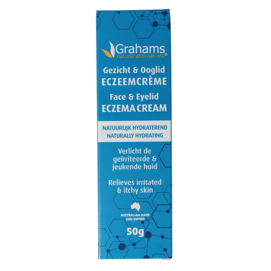 Grahams Gezicht & ooglid eczeem creme 50 Gram
