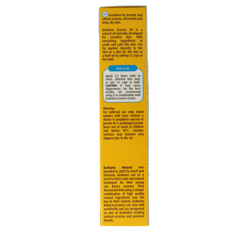 Grahams Eczeem olie 100 Milliliter