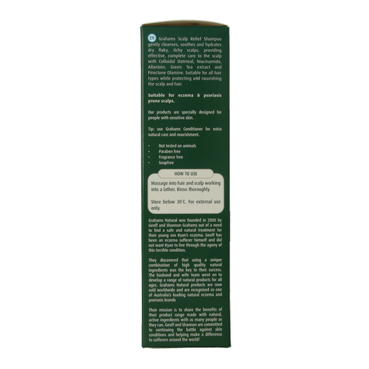 Grahams Shampoo gevoelige hoofdhuid 250.00 Milliliter