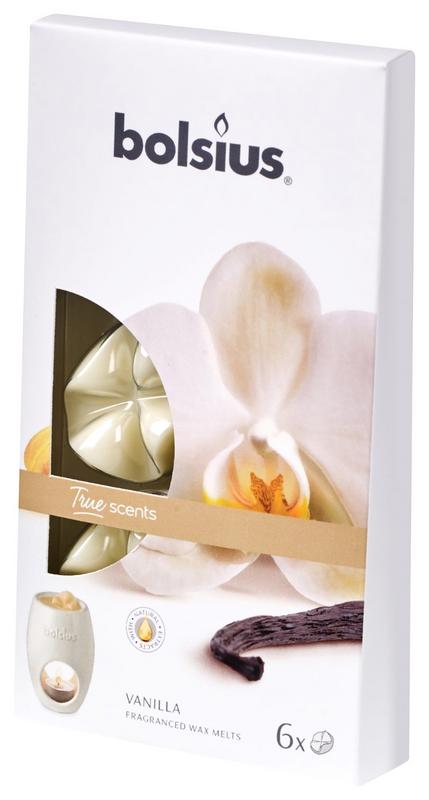 Bolsius True Scents waxmelts vanilla 6 Stuks