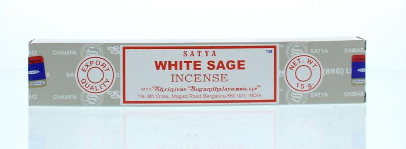 Satya Wierookstokjes witte salie 15.00 Gram