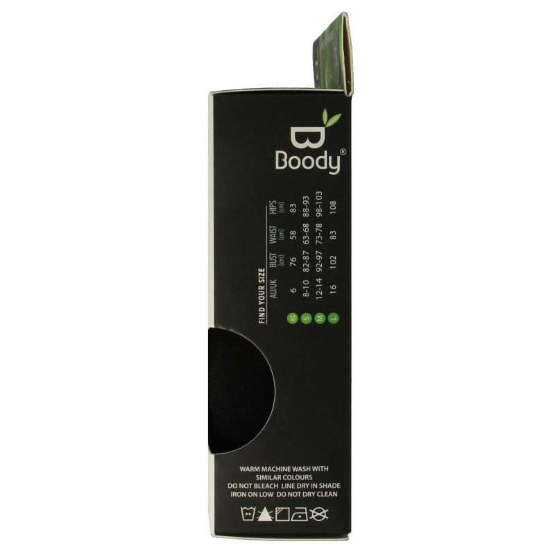 Boody  Cami top zwart S 1 Stuks