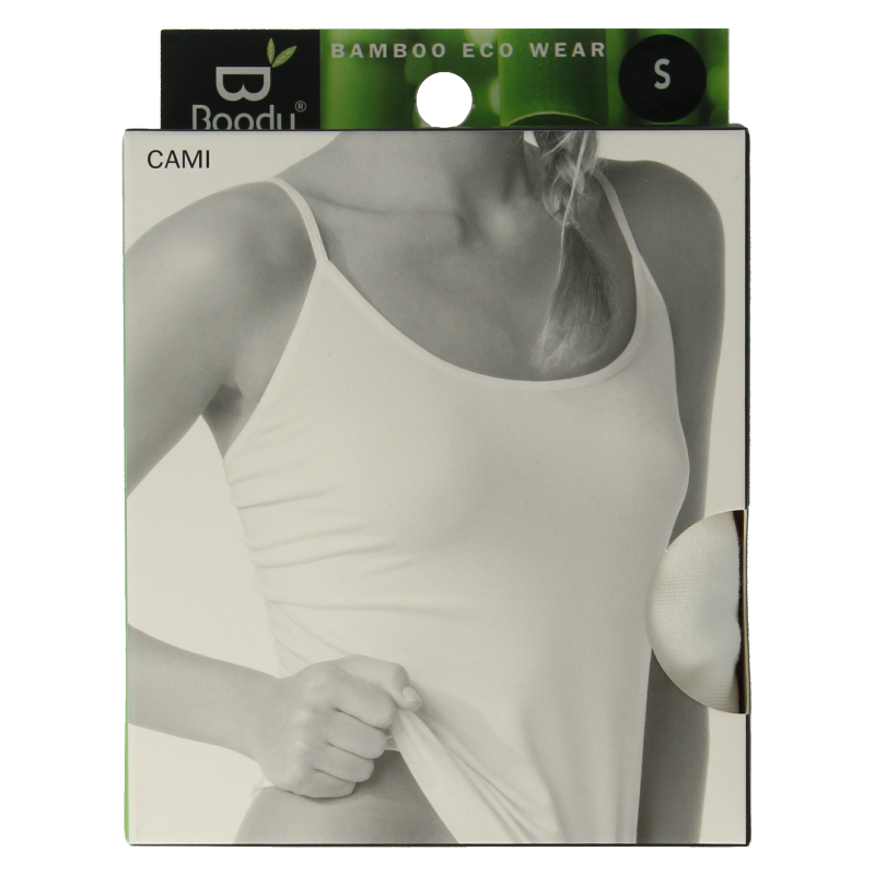 Boody  Cami top wit S 1 Stuks