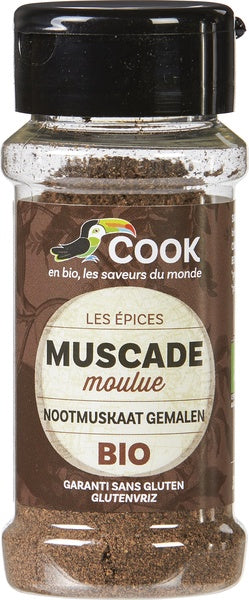 Cook Nootmuskaat gemalen bio 35 Gram