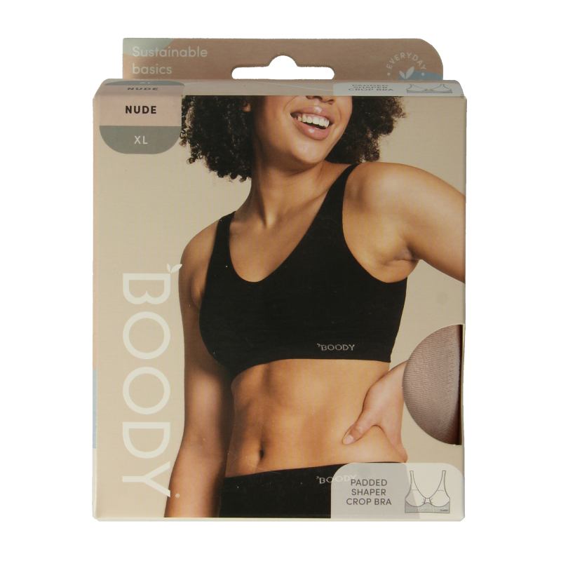 Boody  Padded shaper crop bh blush XL 1 Stuks