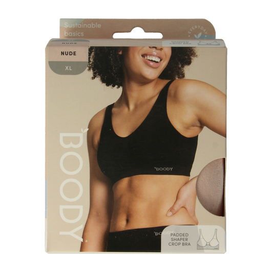 Boody  Padded shaper crop bh blush XL 1 Stuks